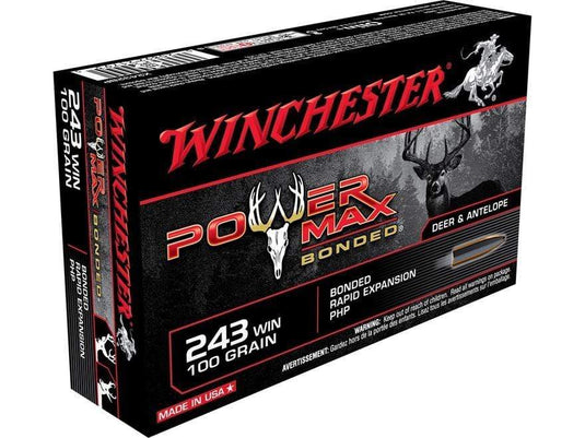 WINCHESTER POWER MAX 243 100 GRAIN