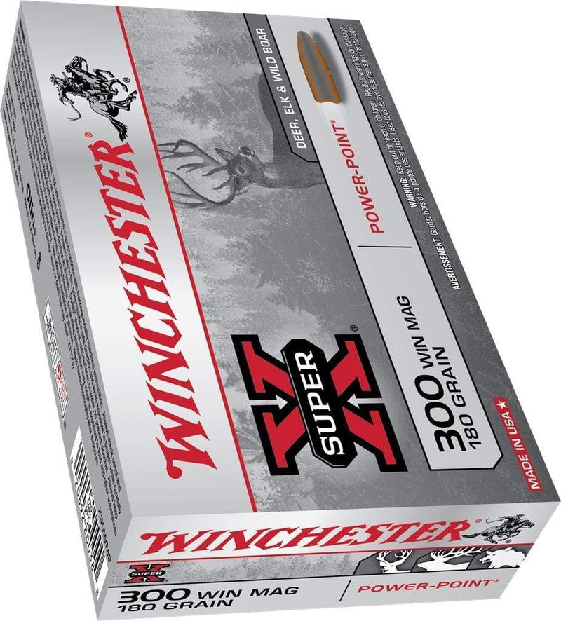 Load image into Gallery viewer, Winchester X30WM2 Super-X Rifle Ammo 300 , Power-Point, 180 Grains, 2960 fps, 20 ROUNDS
