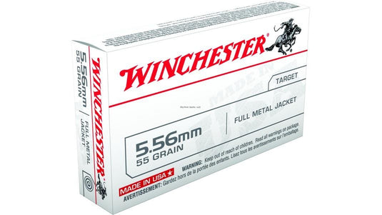 Winchester WM193K 5.56 NATO FMJ